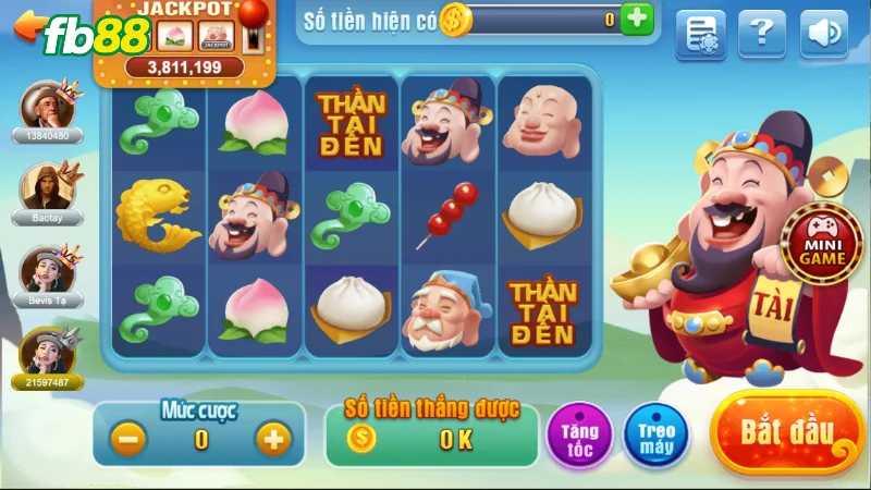 Cốt truyện hấp dẫn của thần tài đến FB88