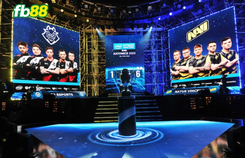 Các trò chơi được lên bảng kèo Esport FB88