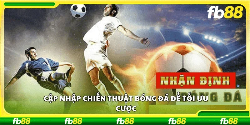 Cập nhật chiến thuật trong bóng đá để tối ưu cược